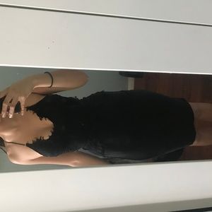 black dress